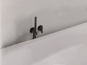 Agape Limón rubinetto doccia con supporto doccetta ELIM435D