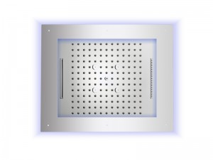 Bossini Frame/4 soffione doccia a soffitto multifunzione con Led RGB HI0928