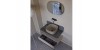 Scarabeo Plana composizione mobile lavabo sospeso con specchio PLN2