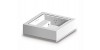 Zucchetti Kos Quadrat Standard Full Optional minipiscina idromassaggio freestanding